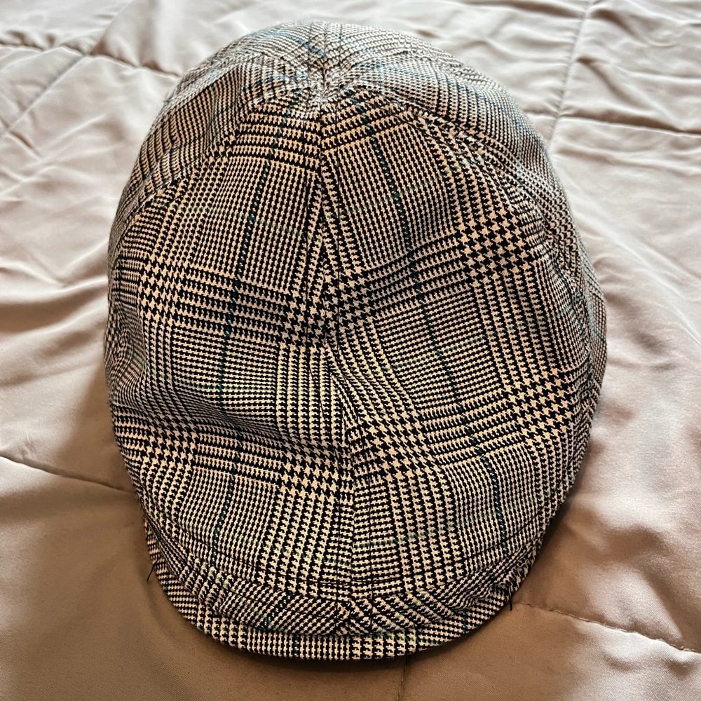 Gray Tweed Hat